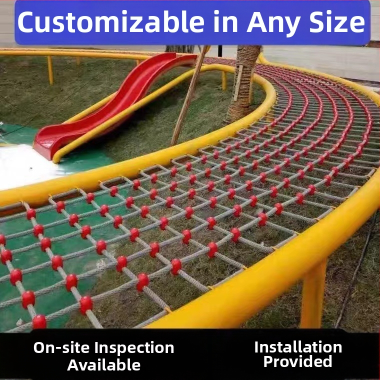 Vanjska dječja penjačka mreža, najlon, zaštita od pada, za vrtiće i igrališta, marka Shengtong