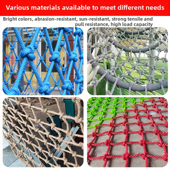 Dječja zaštitna mreža od poliestera i najlona za strop i dekoraciju stepenica