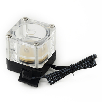 Vízhűtéses pumpa tartállyal, akril ház, CPU-kompatibilis, modell T300