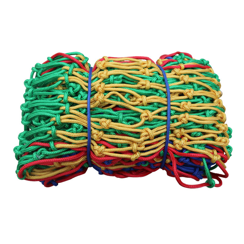 Vanjska dječja penjačka mreža, ojačana, s zaštitnom mrežom za plafon i stepenice