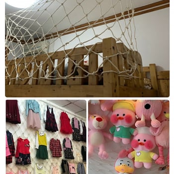 Feiteng Προστατευτικό δίχτυ σκάλας για οικία, βαμβακερή κλωστή, διακοσμητικό δίχτυ, πολλαπλών χρήσεων, Μοντέλο Consulting