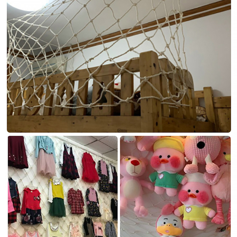 Feiteng Προστατευτικό δίχτυ σκάλας για οικία, βαμβακερή κλωστή, διακοσμητικό δίχτυ, πολλαπλών χρήσεων, Μοντέλο Consulting