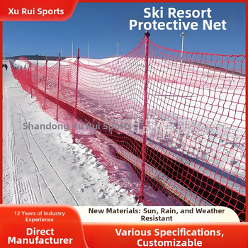 Zaštitna mreža za ski‑resorte i snježne staze, sigurnosna izolacijska mreža, ograda od polietilena visoke gustoće za skijališta i klizališta