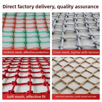 Mreža za penjanje za igralište – poliester, zaštita pri penjanju, prilagodljivo po narudžbi