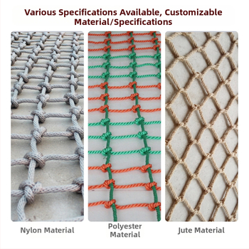 Mreža za penjanje za igralište – poliester, zaštita pri penjanju, prilagodljivo po narudžbi