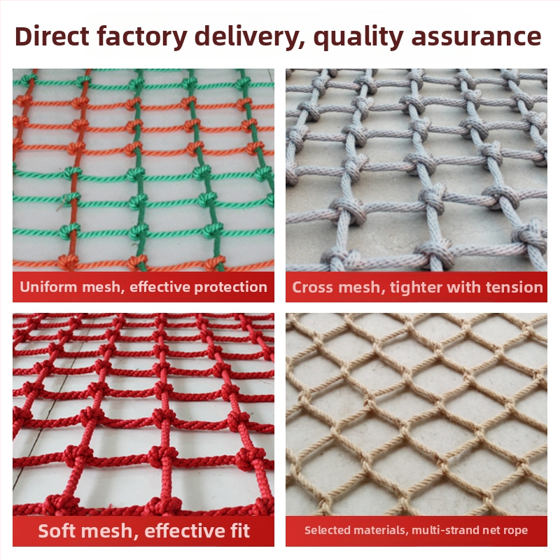 Mreža za penjanje za igralište – poliester, zaštita pri penjanju, prilagodljivo po narudžbi