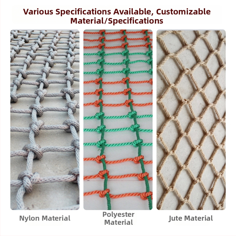 Mreža za penjanje za igralište – poliester, zaštita pri penjanju, prilagodljivo po narudžbi