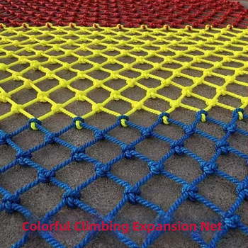 Vanjska penjačka mreža za djecu, razvoj i trening, od Run Chang, s mogućnošću visećeg mosta