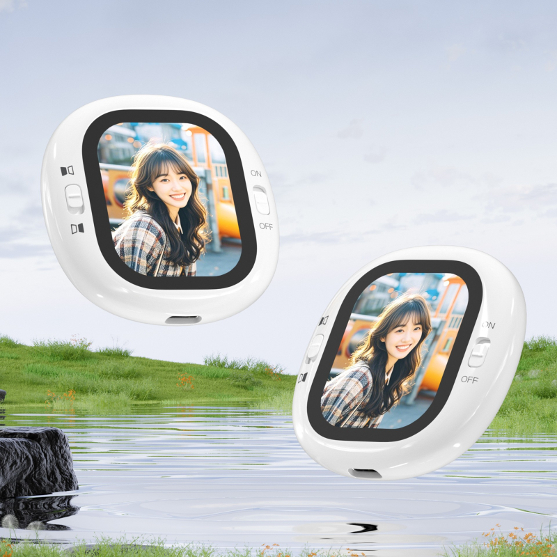 Mini magnetski žični projektor zaslona za telefon sa split-screenom – model R1021, ABS+UV, 110 g, izlazak 2025, OEM obrada