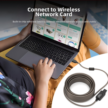 USB 2.0 predlžovací kábel U201, USB rozhranie, bezkyslíka meď, vstrekované spracovanie, dĺžky 5,1 m, 15,2 m a 30 m