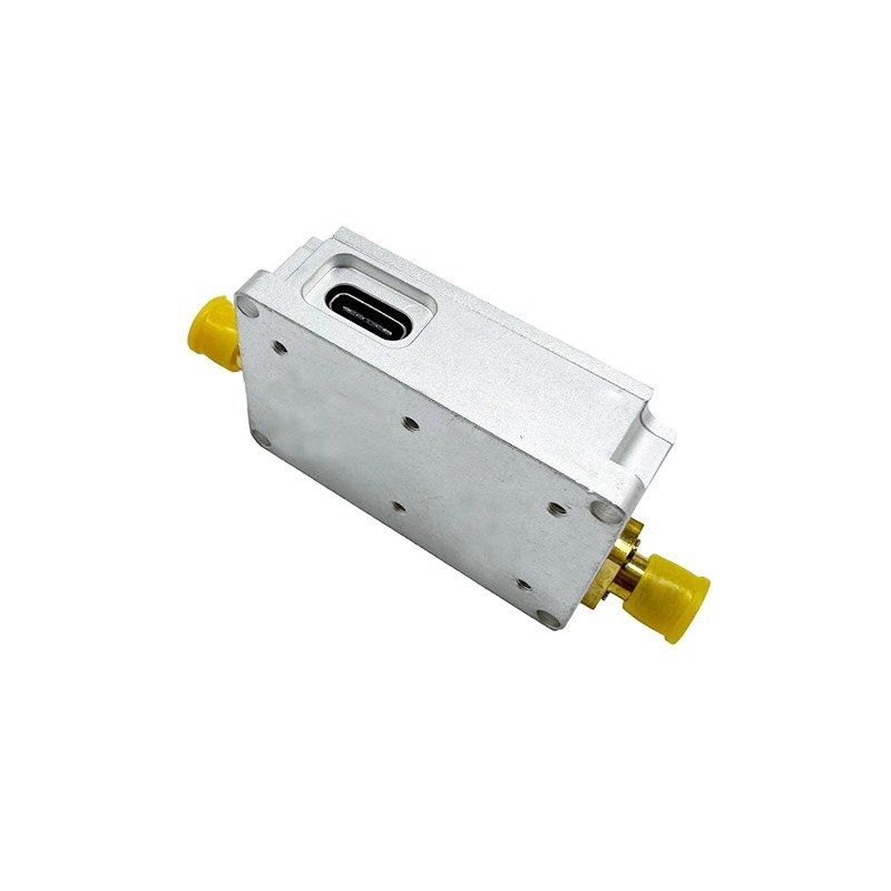 Amplificator RF de semnal cu zgomot redus, bandă 0.05-4 GHz, factor de zgomot 0.6 dB, GPS Beidou compatibil
