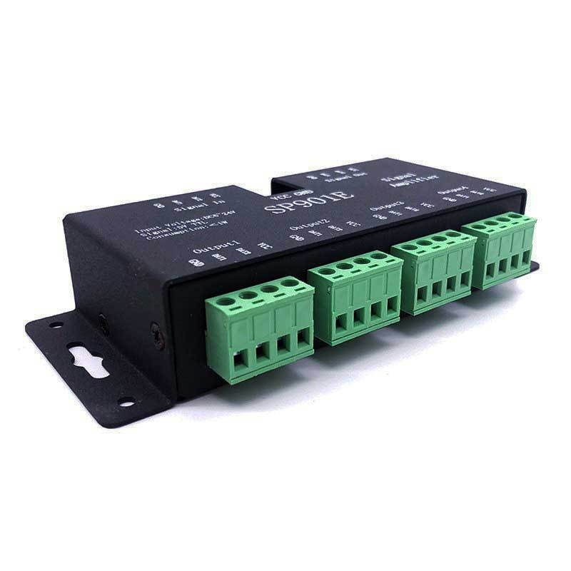 WellMeet WM-SP901E LED RGB pojačalo za LED traku i extender s pod-kontrolom, metalno kućište