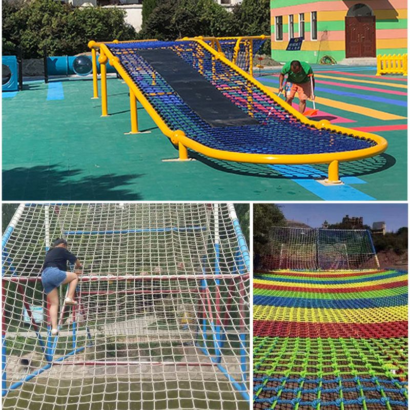 Dječja penjačka mreža — vanjska zaštitna mreža za stepenice i balkone, poliester dekorativna ograda. Brand Chenhong; Šifra proizvoda: Climbing net