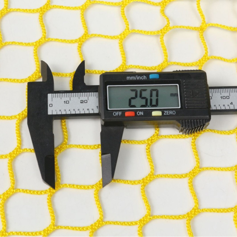 Νάιλον δίκτυο φράχτη σταδίου, προσαρμόσιμο, χωρίς κόμπους, μοντέλο Wjw241, πλέγμα 2 εκ / 1 мм, αντοχή 1–100, κατάλληλο για στάδια, ποδόσφαιρο, μπάντμιντον, πινγκ-πονγκ και προστατευτικό δίκτυ για πάρκα