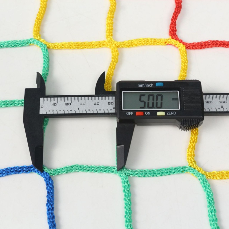 Νάιλον δίκτυο φράχτη σταδίου, προσαρμόσιμο, χωρίς κόμπους, μοντέλο Wjw241, πλέγμα 2 εκ / 1 мм, αντοχή 1–100, κατάλληλο για στάδια, ποδόσφαιρο, μπάντμιντον, πινγκ-πονγκ και προστατευτικό δίκτυ για πάρκα