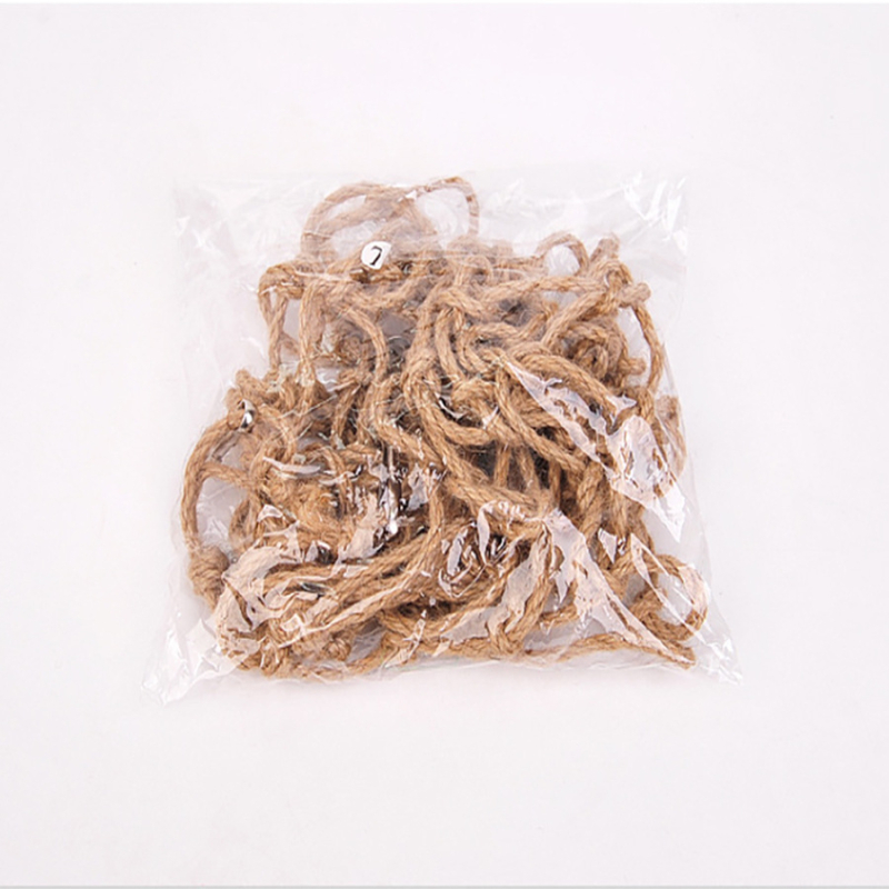 Ptica penjačka mreža od konopljine užadi, s hamakom i ljuljačkom