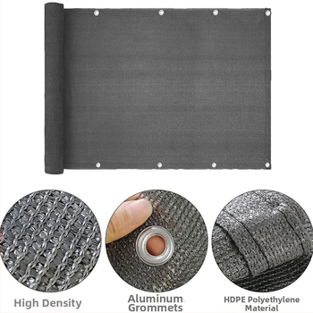HDPE mreža za privatnost i sjenilo balkona i dvorišta, dimenzije 0.9×5 m, marka Xuan Qing