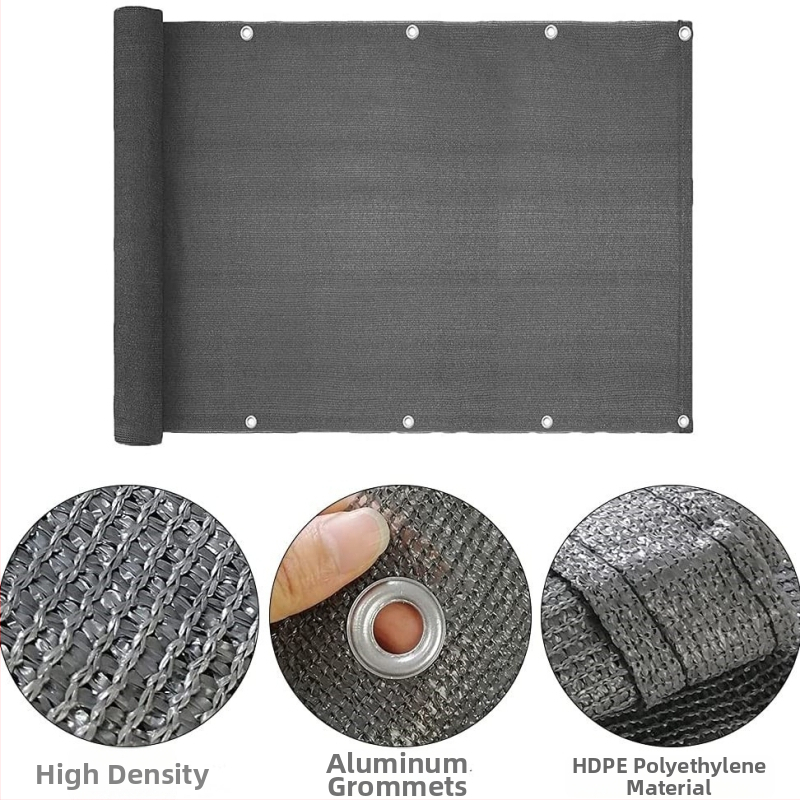 HDPE mreža za privatnost i sjenilo balkona i dvorišta, dimenzije 0.9×5 m, marka Xuan Qing