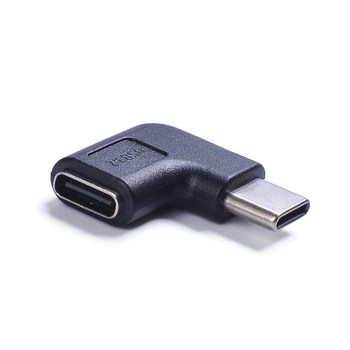 Dongxinke Type-C muški–ženski adapter, 90° kut produžnog kabla, verzija 3.2, brzo punjenje, kompatibilno s telefonima, tabletima, digitalnim kamerama