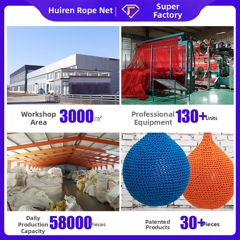 Uže mrežasta viseća ljuljačka s loptom — vanjski dječji igralište, senzorna integracija i tjelesni razvoj