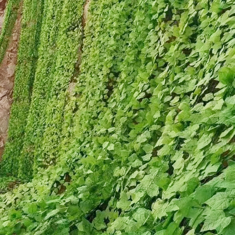 Umjetna mreža sa zelenim listovima za ograde i zelene kosine