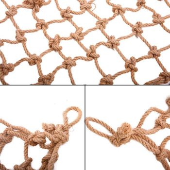 Jucărie pentru păsări – plasă de escaladare din sfoară de cânepă pentru papagali, mărci private autorizate