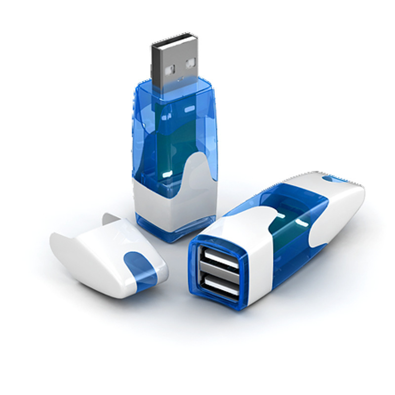 Pure automobilski USB dvostruki punjač i razdjelnik podataka, USB auto adapter MP3, model 3.1 mA