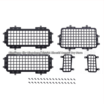 RC auto kovová trojrozmerná ochranná sieť okien MN99S/D90 – vylepšujúce príslušenstvo