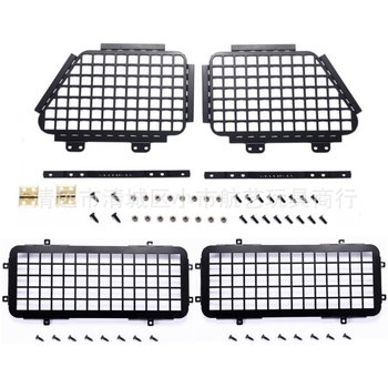 Μεταλλικό τρισδιάστατο προστατευτικό δίκτυο παραθύρου για RC αυτοκίνητο MN99S/D90 – αξεσουάρ αναβάθμισης