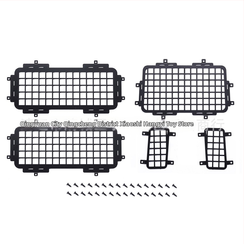 RC auto kovová trojrozmerná ochranná sieť okien MN99S/D90 – vylepšujúce príslušenstvo