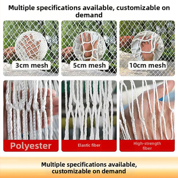 Tovar mreža za kamione i kontejnere, sigurnosna mreža protiv padova, osiguranje tereta, dekorativno vješanje