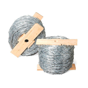 Γαλβανισμένο υψηλής αντοχής πλέγμα αγκαθωτής συρμάτινης με λεπίδες για φράχτες, για οπωρώνες και εκτάσεις, μήκος κατόπιν παραγγελίας, τάση εφελκυσμού κατά παραγγελία, χρήση κατά παραγγελίας, μάρκα Lianxin