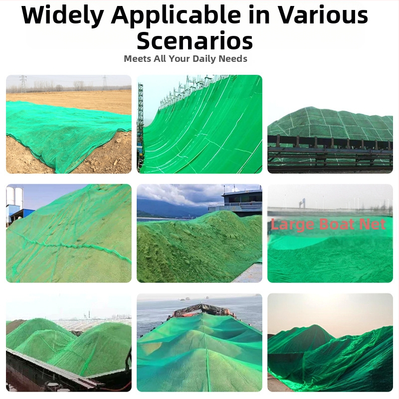 Ochranná sieť proti prachu na stavenisku - pre nákladné vozidlá a lode - Číslo 8890; Pôvod: Binzhou, Čína; Zahraničný export: Áno; Hlavné trhy: Afrika, Severná Amerika.