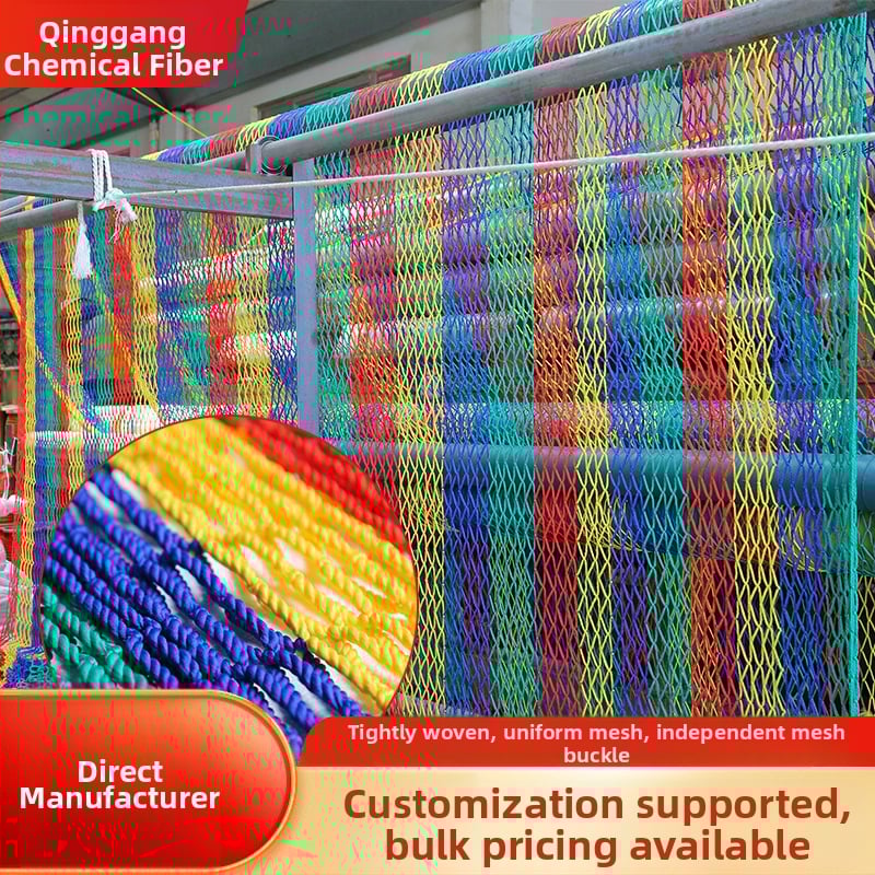 Sigurnosna mreža protiv pada – za atrakcije, zabavne parkove, trgovačke centre, stepenice i balkone – prilagodljivo.