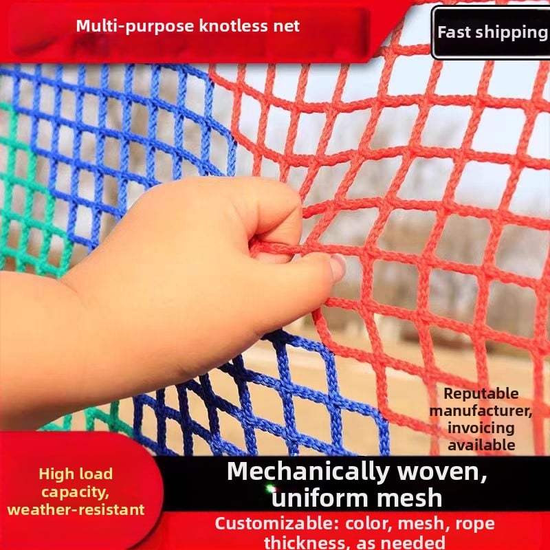 Poliesterska zaštitna mreža za penjanje – zabavna oprema, dekoracija, zaštita; Model: Zaštitna mreža; Porijeklo: Shandong; Marka: Zhixiang