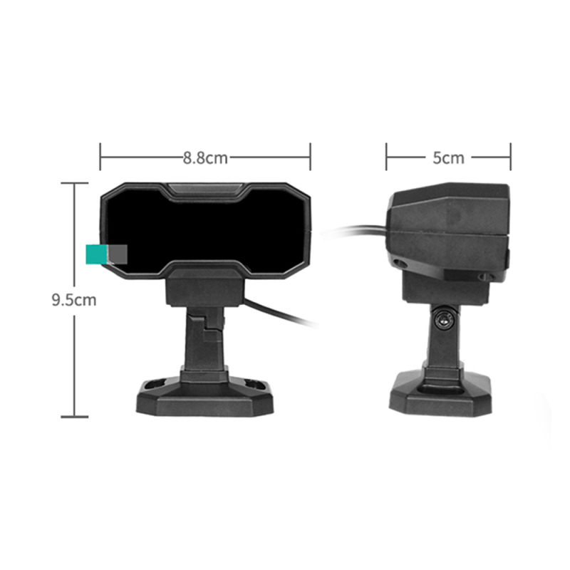 GISION DSM Kimerülés-figyelmeztető vezető kamera AI felismeréssel — 720P, AHD/CVBS videójel, 12V tápegység, 100° állítható látószög