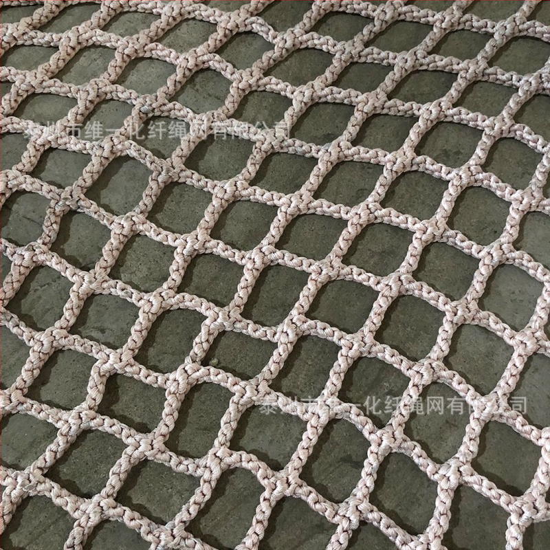 Vanjska najlonska mreža za penjanje bez čvorova, 12 mm užad, mreža 5 cm/8 cm/10 cm, pogodna za zabavne parkove i igrališta