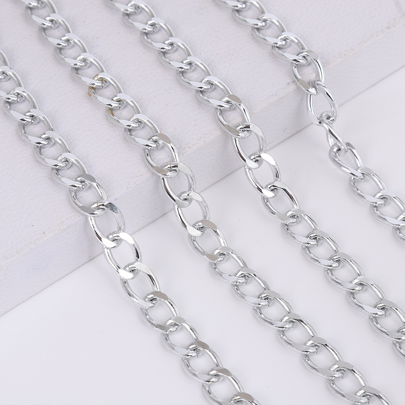 Aluminijski lanac za odjeću — dekorativni lanac za torbe, DIY dodatak, remen za crossbody nošenje