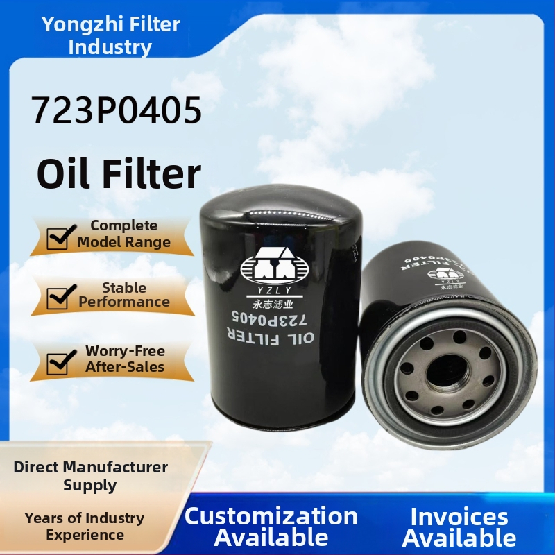 Filtr oleja motorového - prvok filtra, kód 723P0405; odolný voči zásadám, kyselinám a korózii; štýl: prvok filtra; materiál filtra; vhodný pre nákladné autá, generátory, kompresory, traktory a stavebnú techniku