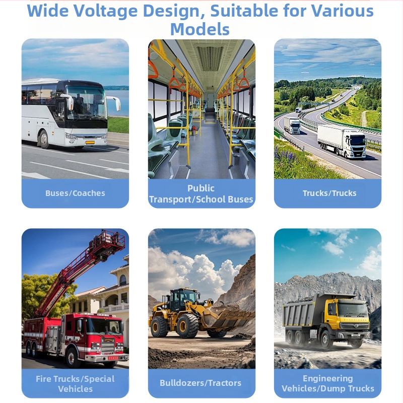 Rw-cam-dz3 AHD belső járműre szóló kamera buszok és teherautók számára, széles látómező, fém kupola kialakítás, 12V tápellátás