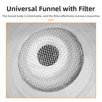 Kono 007 palivový lievik pre auto