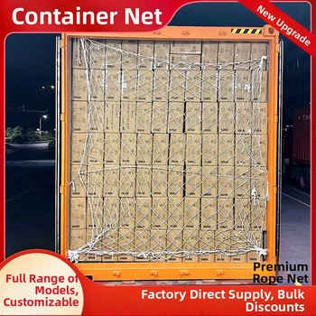Kontejnerska mreža za teret - tip mreže, poliester, 6 mm uže, nosivost 300 kg