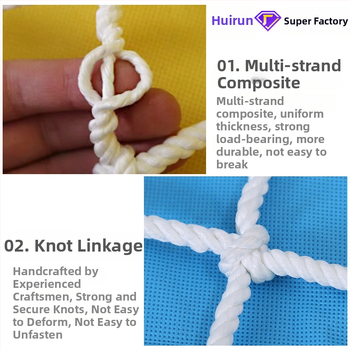 Huirun Rope Net kontejnerska mreža - najlonska zaštitna mreža za kamion i kontejner, model A21