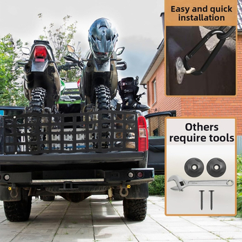 Moxpeer polyesterová sieť na zadné dvierka pick-up MP-6351, kompatibilná s väčšinou pick-upov