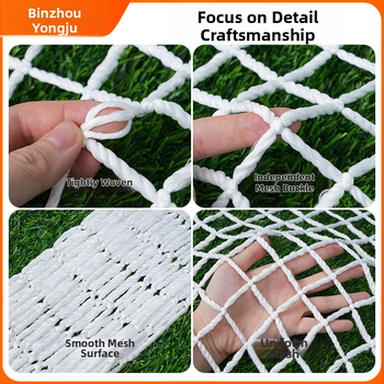 Mreža za teretno vozilo — mreža od užeta, zaštita od pada, veličina oka 3–20 cm, prilagodljiva