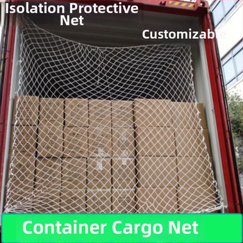 Nylon mreža za kontejnere, viseća zaštitna mreža s Y-jačanjem