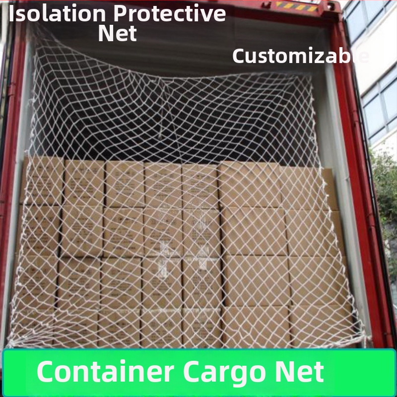 Nylon mreža za kontejnere, viseća zaštitna mreža s Y-jačanjem