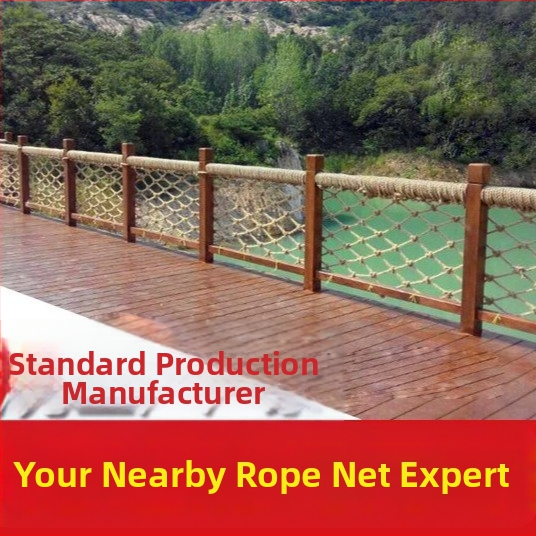 Dekorativna mreža od konopljinog konca za strop i ogradu, nosivost 100 kg, debljina konopljinog konca 3–20 mm i veličine mreže 4–15 cm, pogodna za dekoraciju, strop i zaštitu.