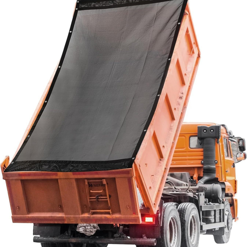 Honghui XJ-85 teherautó rakodóháló, PVC bevonat, vízálló, szivárgásmentes, fedőszövés