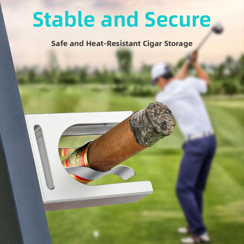 Cookbool držiak na cigáre - hliníková zliatina, prenosný, magnetické upevnenie, na vonkajšie použitie